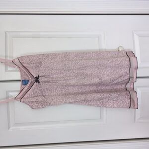 Simply Vera Wang pale pink heart print intimates sleeveless sleepwear SZ Medium
